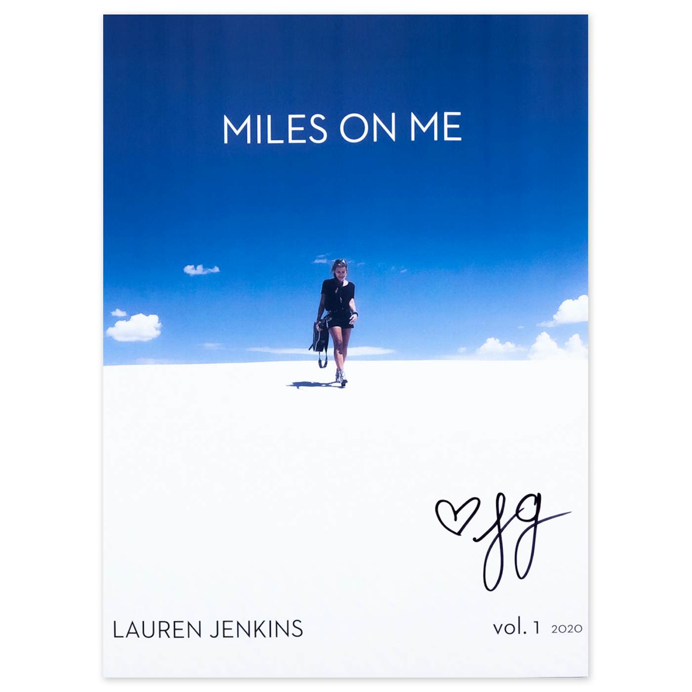 Lauren Jenkins "Miles On Me" Signed Magazine
