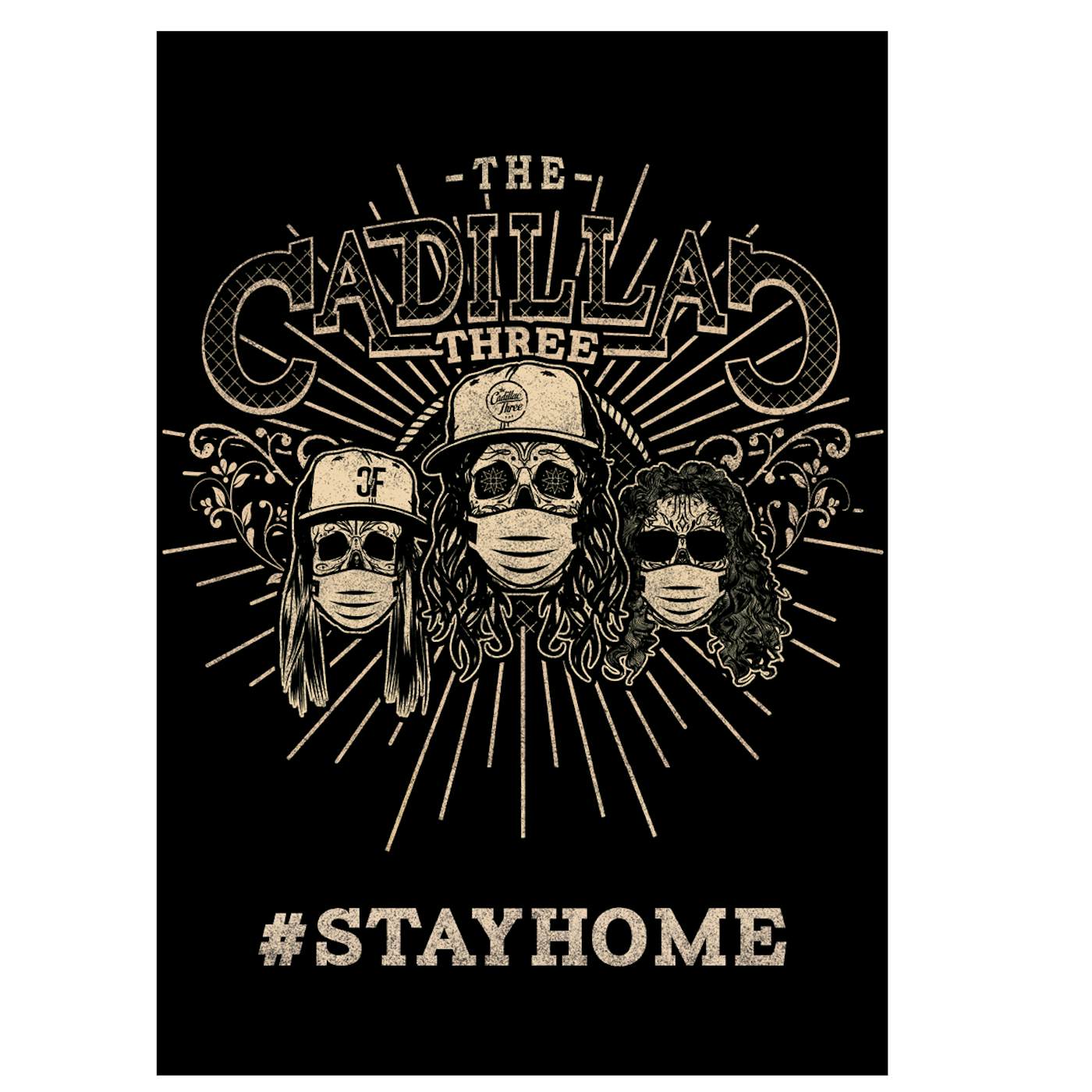 The Cadillac Three Stay Home Poster