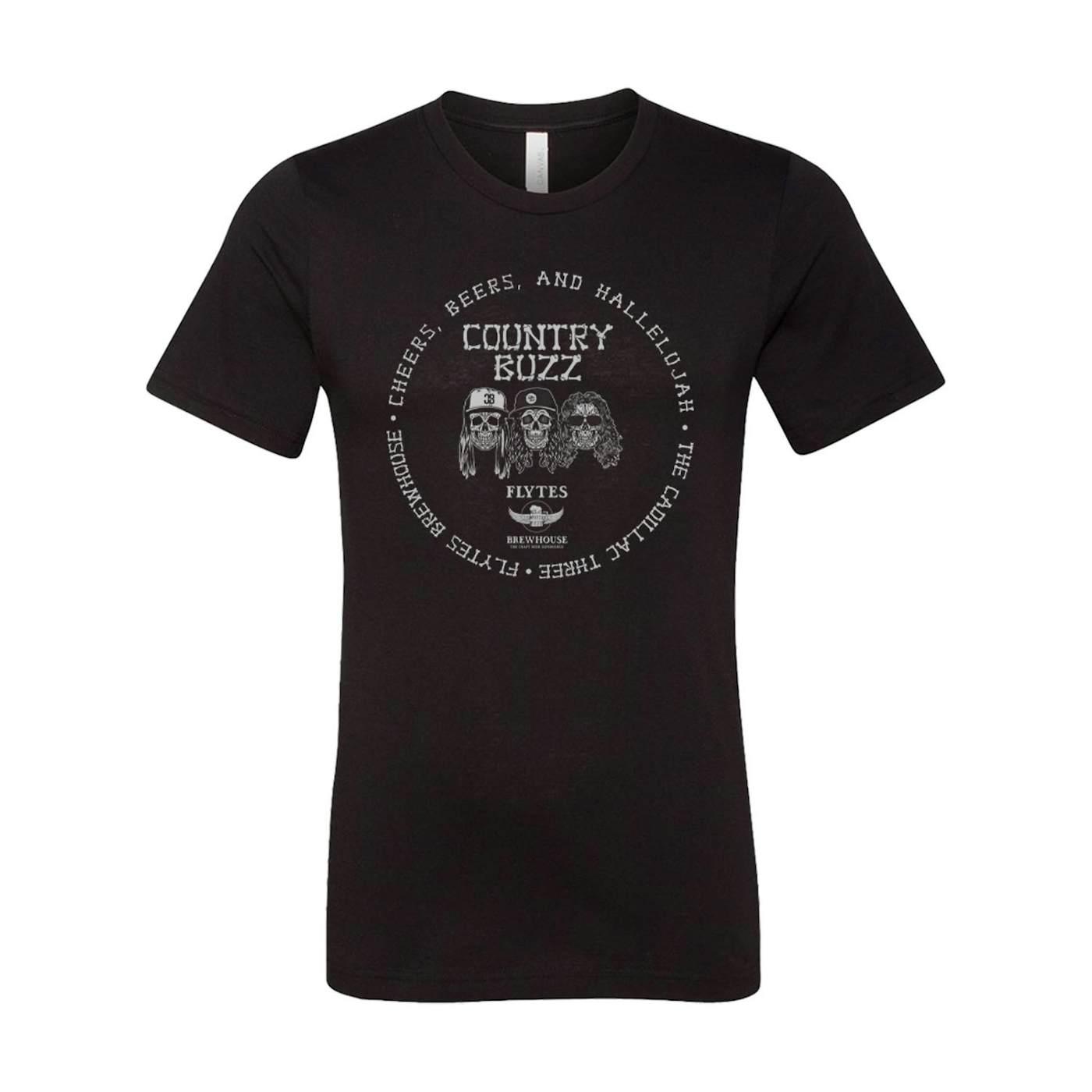 THE CADILLAC THREE COUNTRY BUZZ FLYTES BREWHOUSE TEE