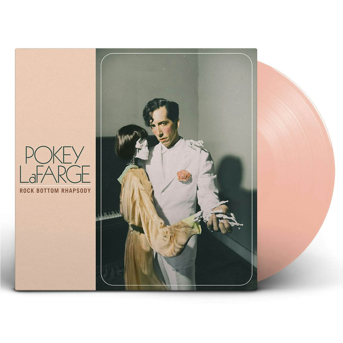 Pokey LaFarge Rock Bottom Rhapsody - Ltd. Edition Pink Opaque Vinyl
