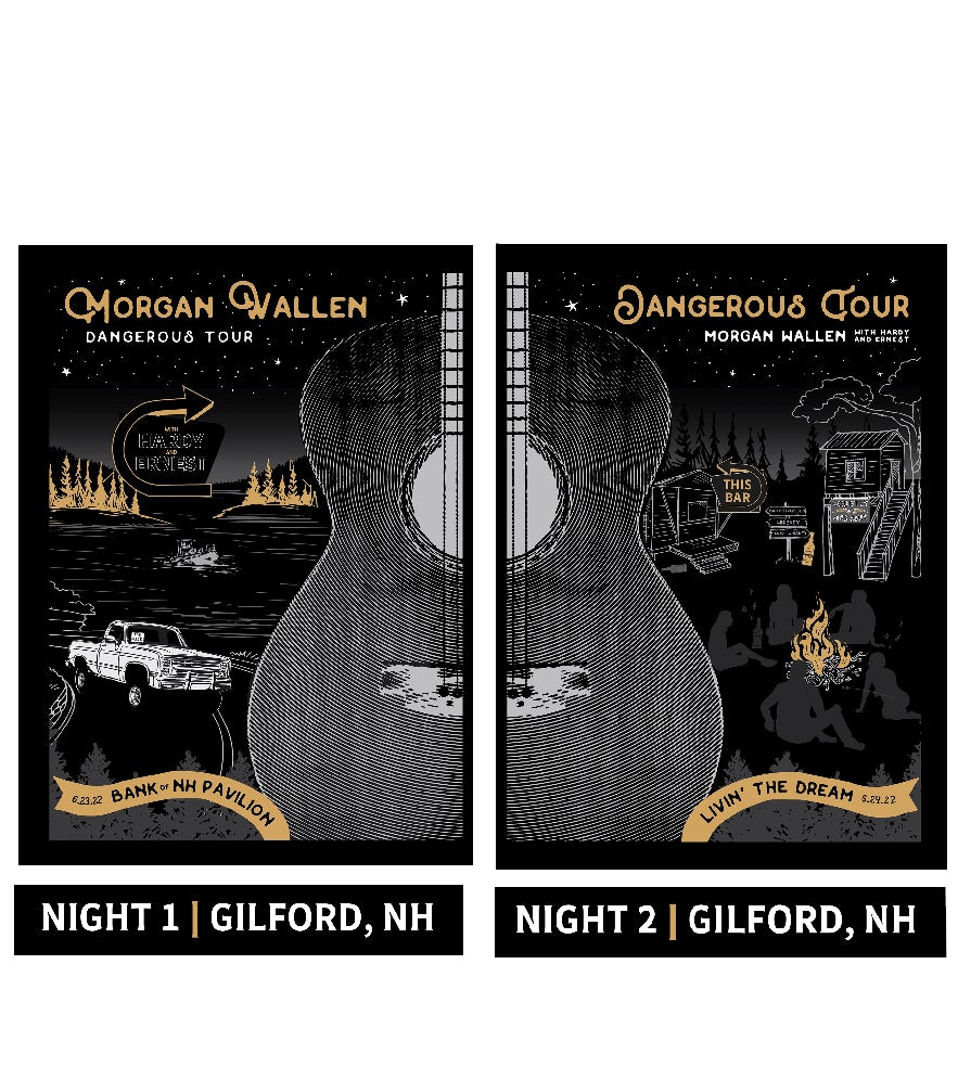 Wallen Gilford, NH June 23 and 24 Poster
