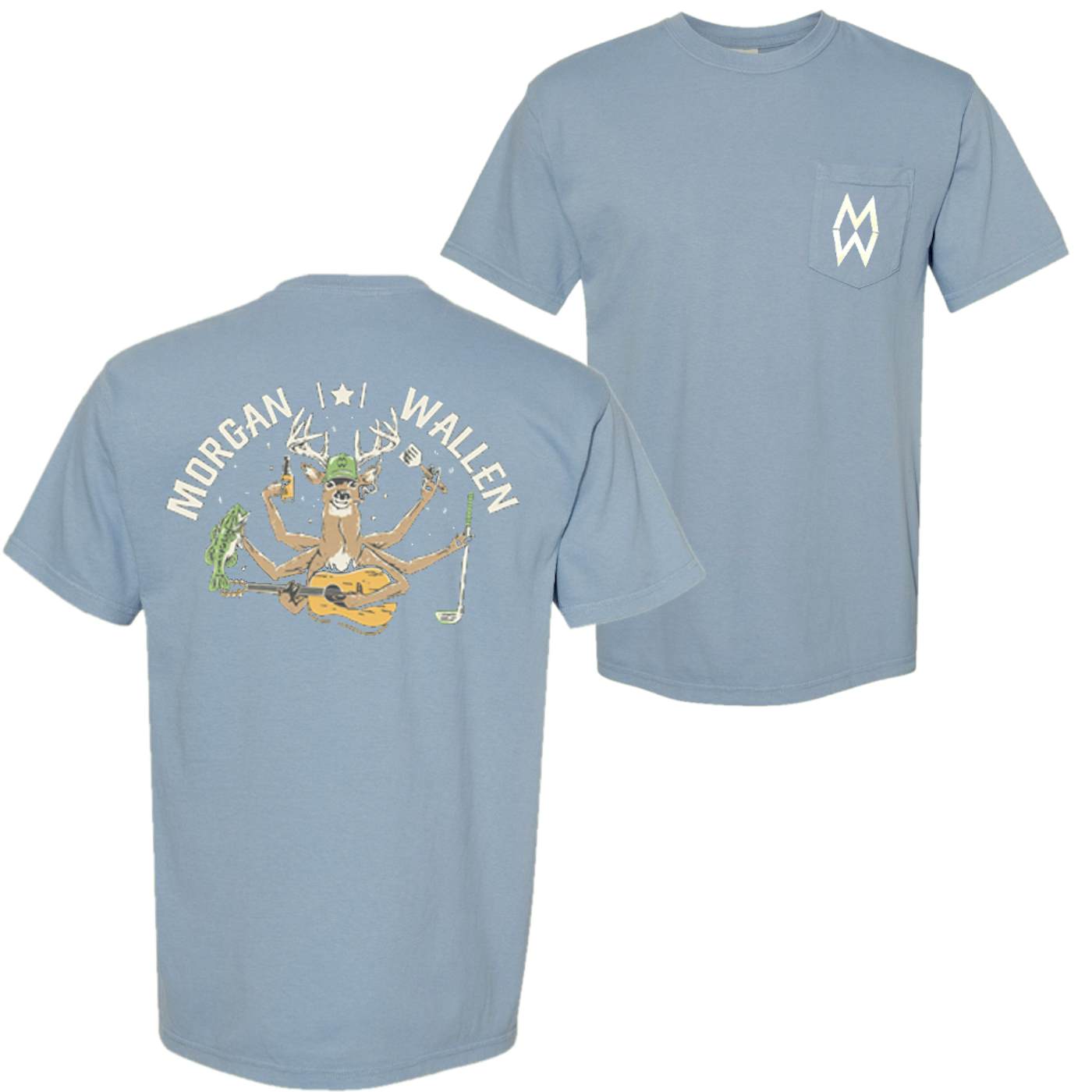 Morgan Wallen Deer Pocket T-Shirt