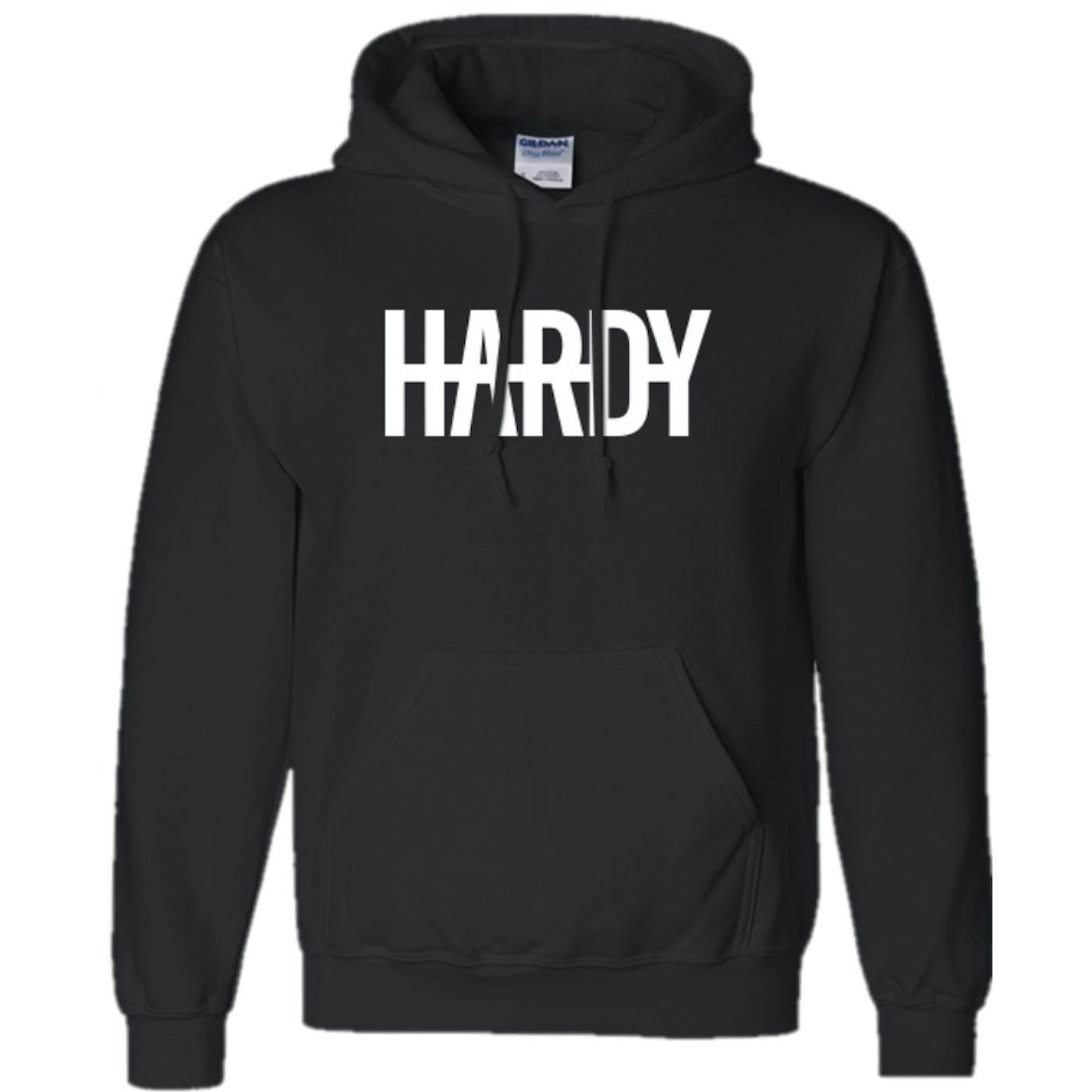 HARDY Black Pullover the mockingbird and The Crow Hoodie