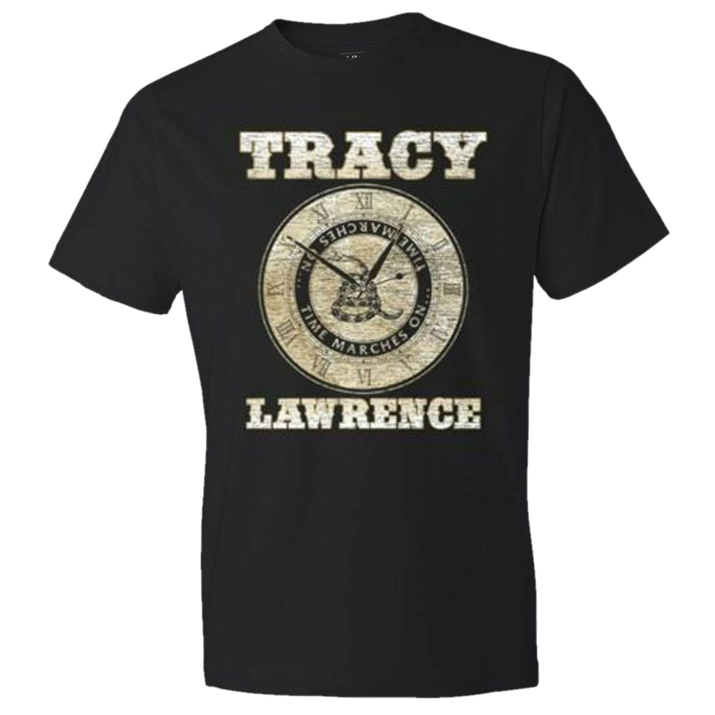 Tracy Lawrence Time Marches On Black Tee