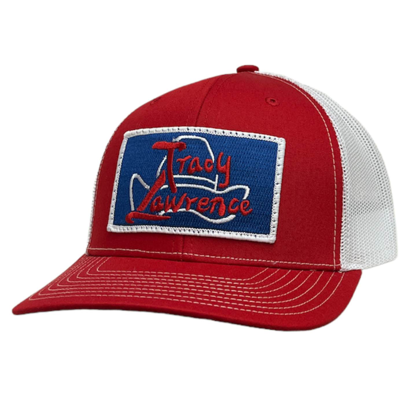 Tracy Lawrence Red and White Ballcap