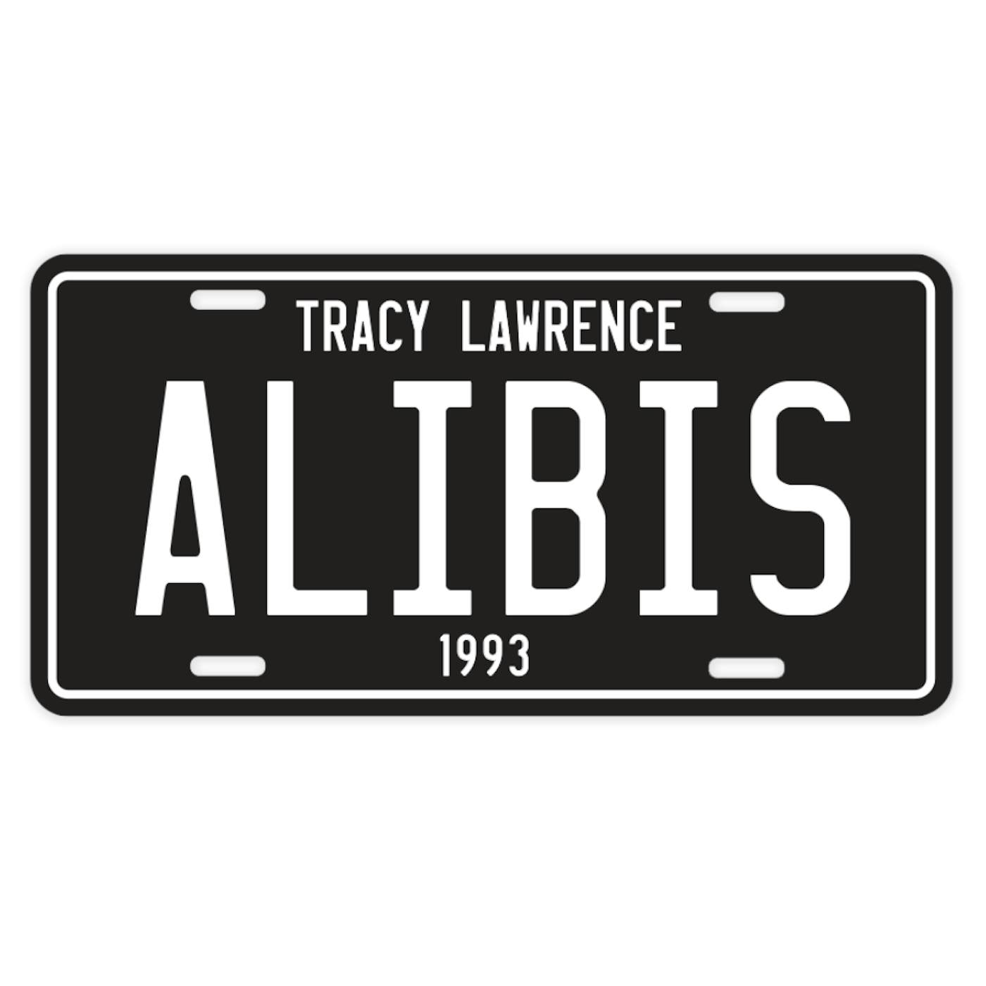 Tracy Lawrence Alibis License Plate