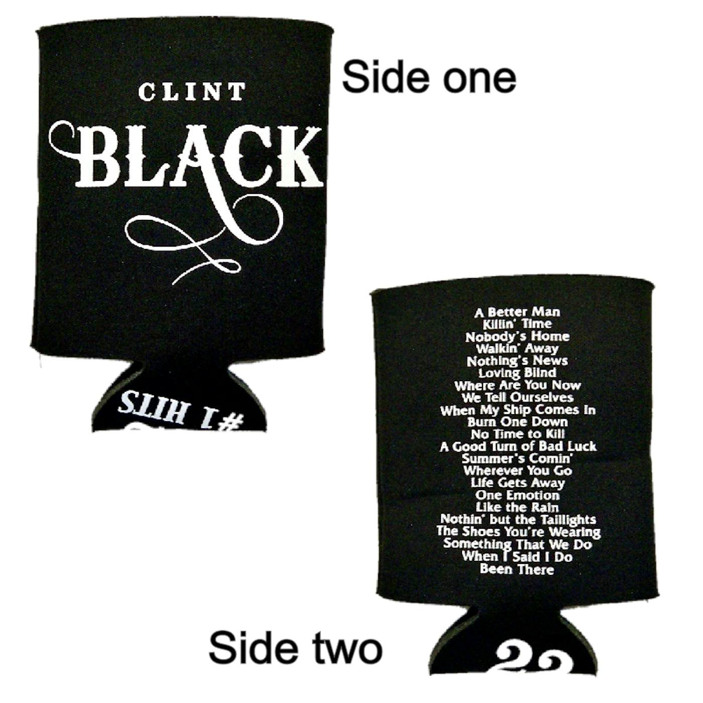 Clint Black Drink Cooler- 22 Hits