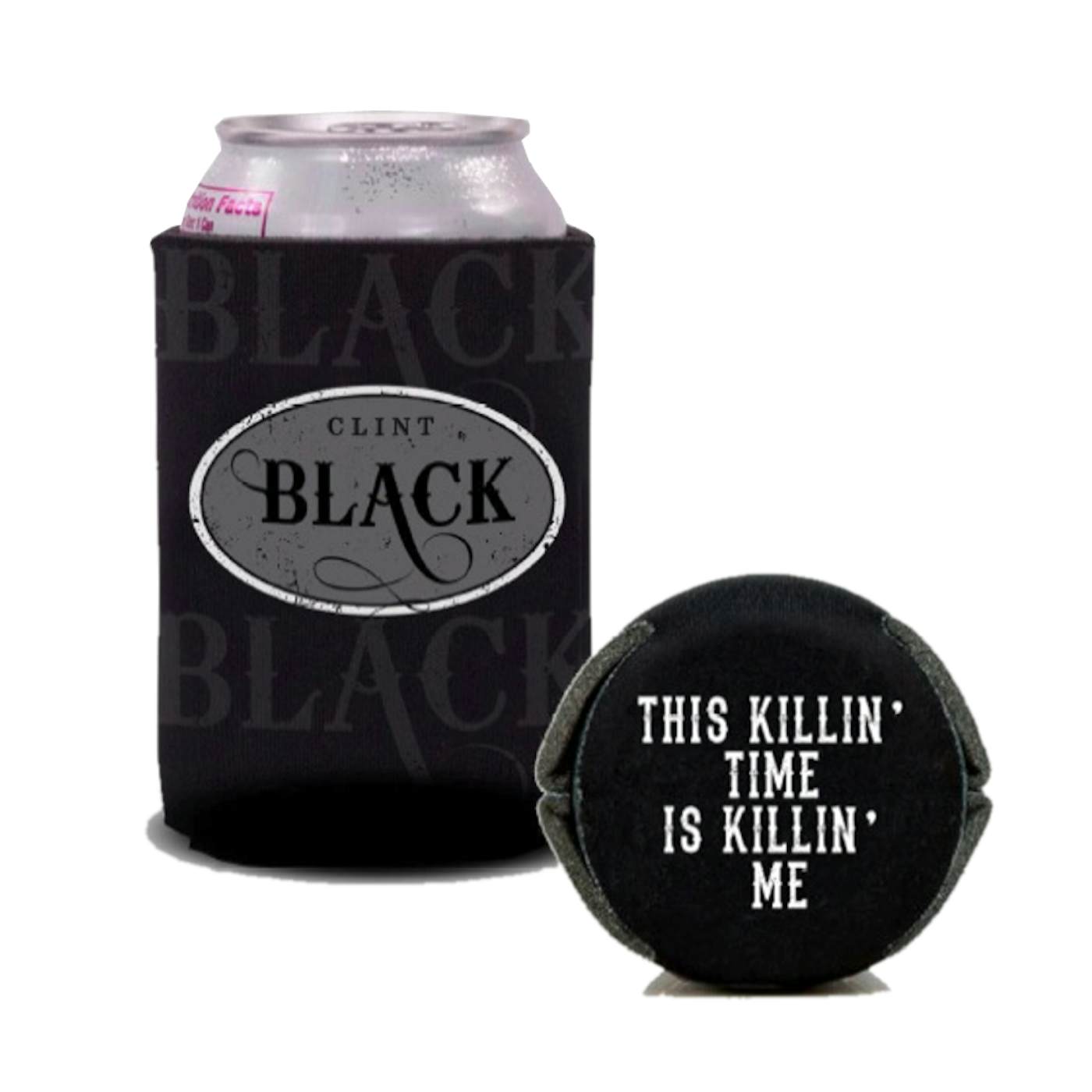 Clint Black Black Killin' Time Drink Cooler