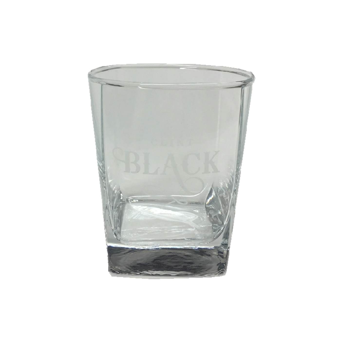 Clint Black Glassware