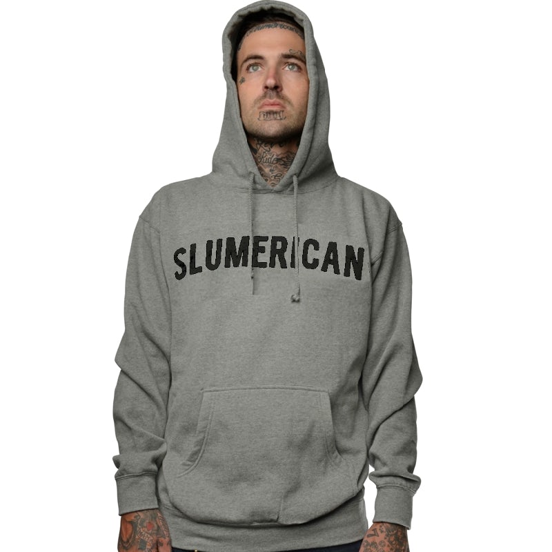 slumerican camo hoodie