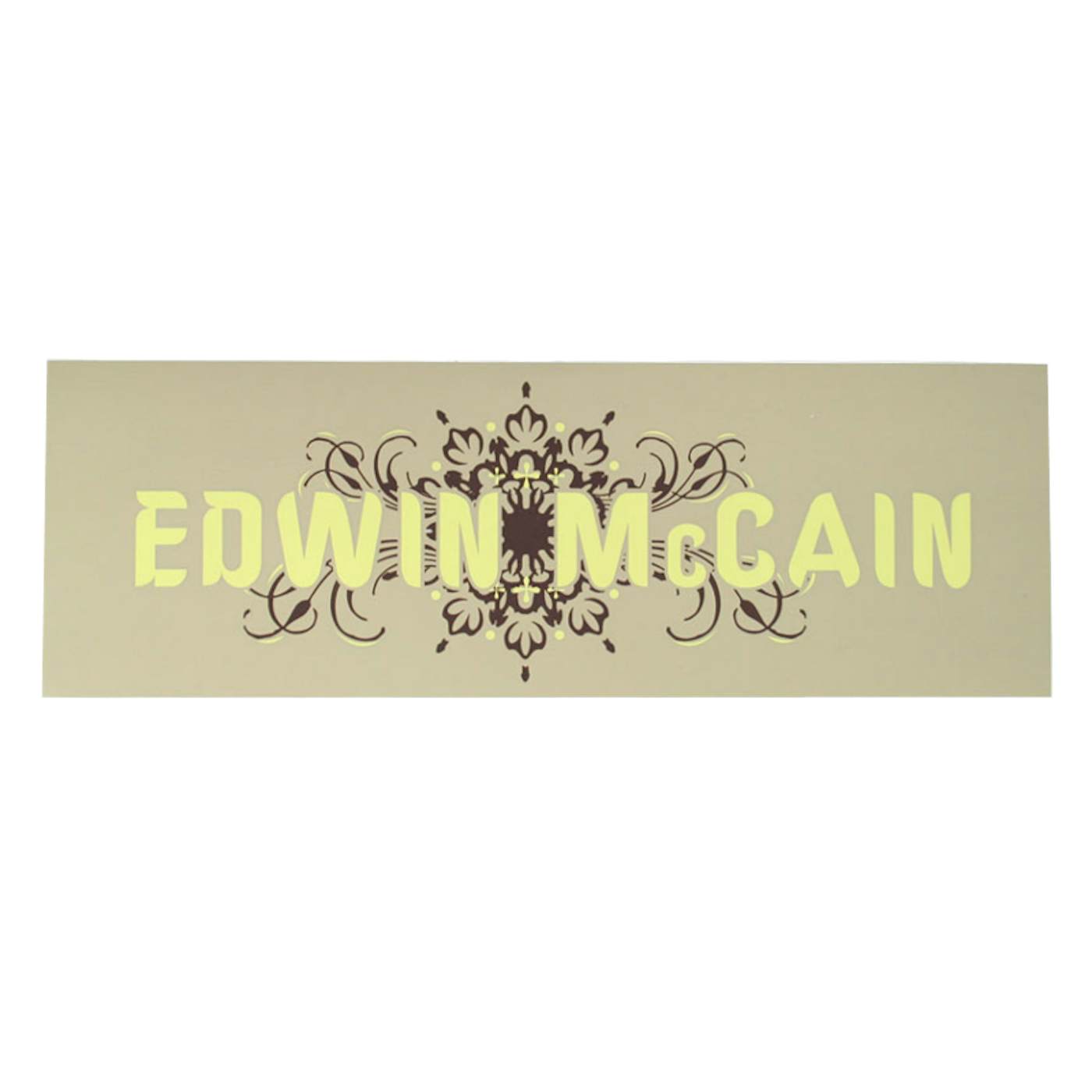 Edwin McCain Bumper Sticker