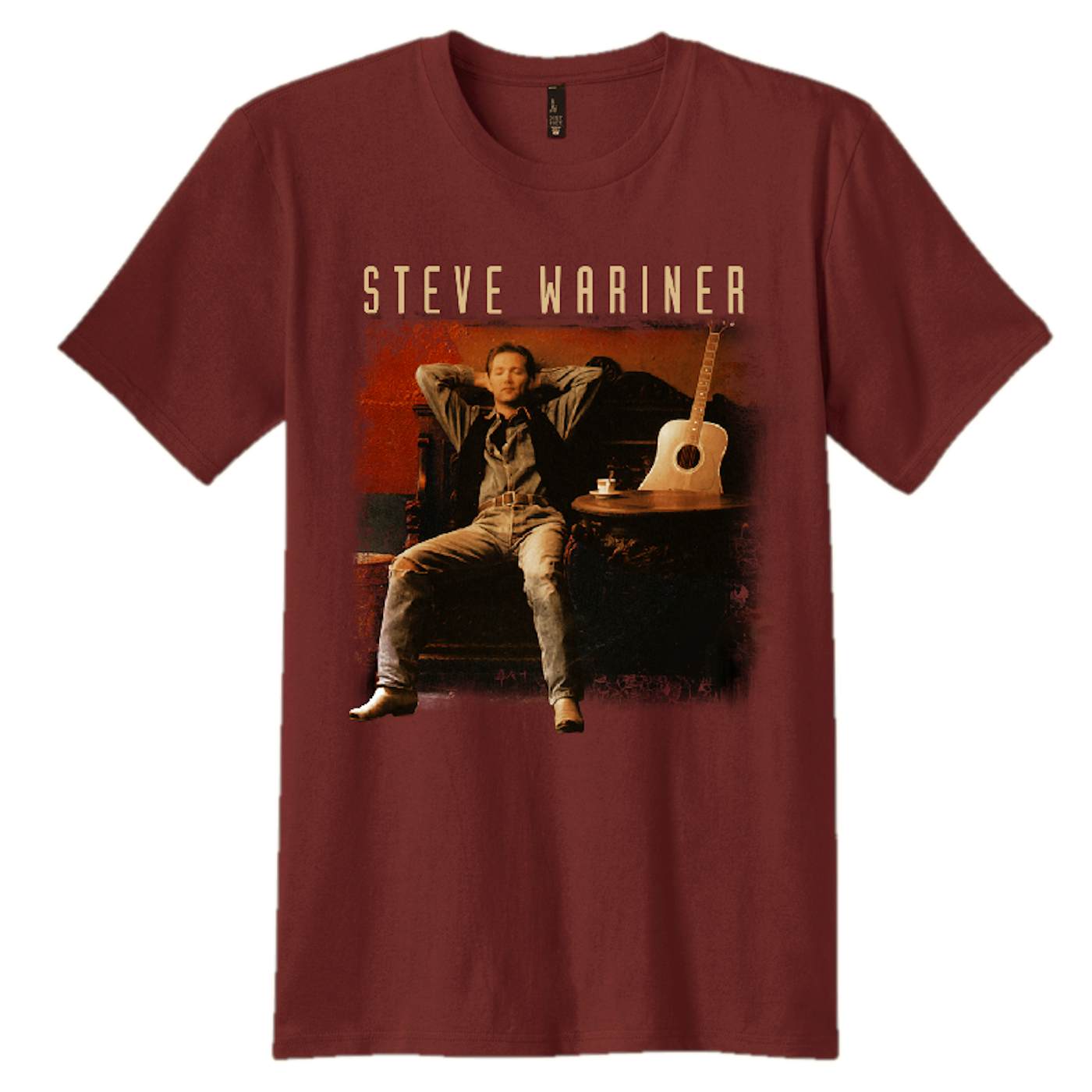 Steve Wariner Maroon Photo Tee
