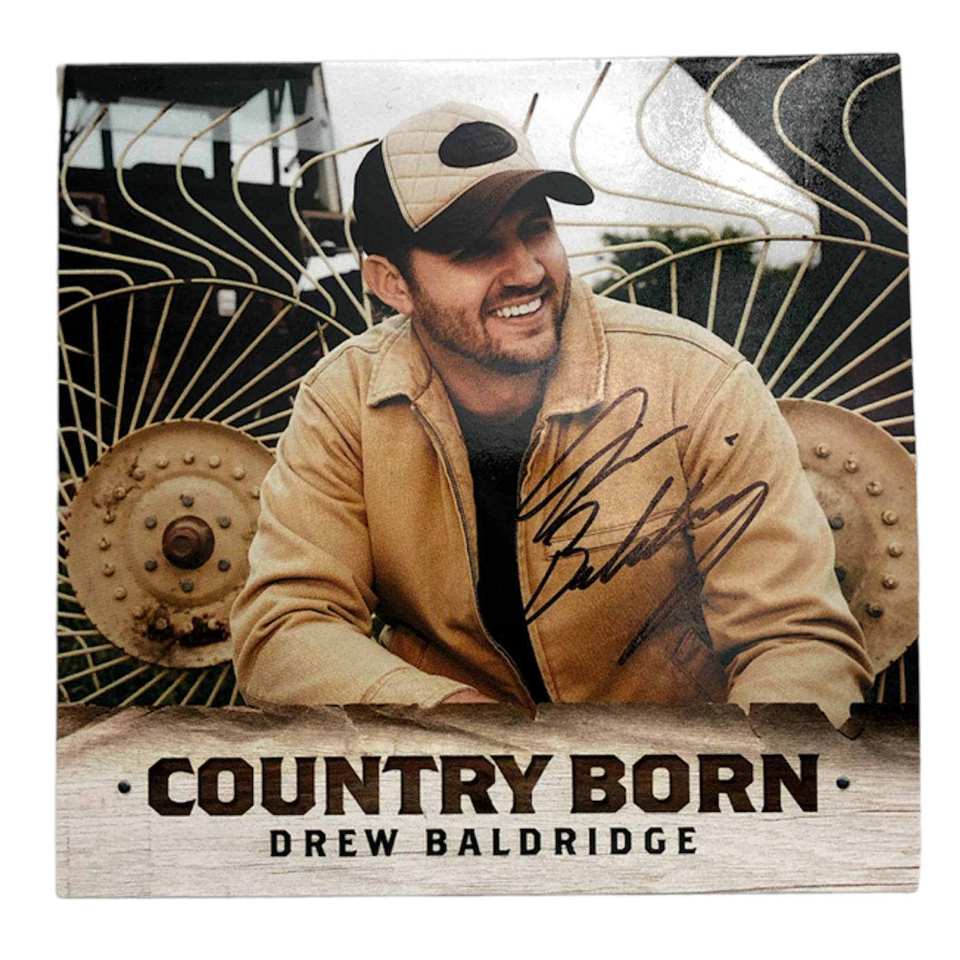 Drew Baldridge SIGNED Country Born CD