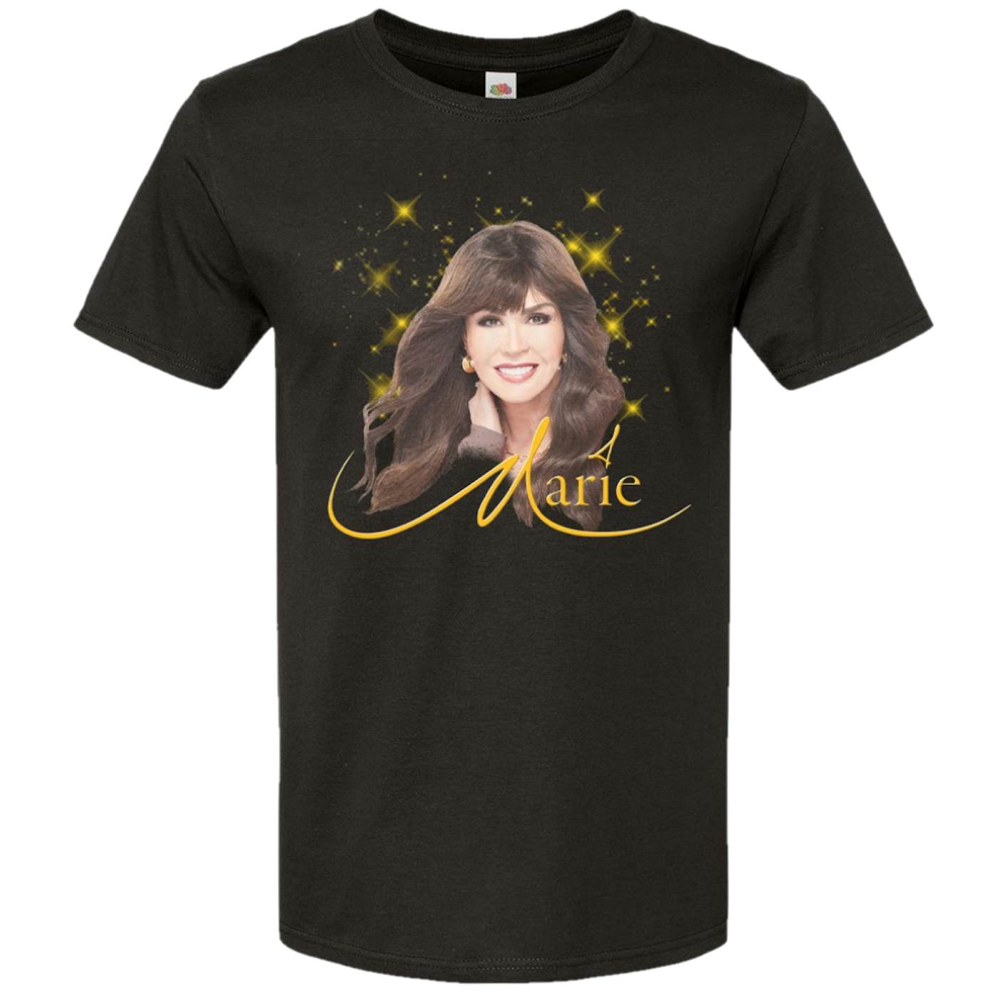 Marie Osmond Gold Logo Photo Tee