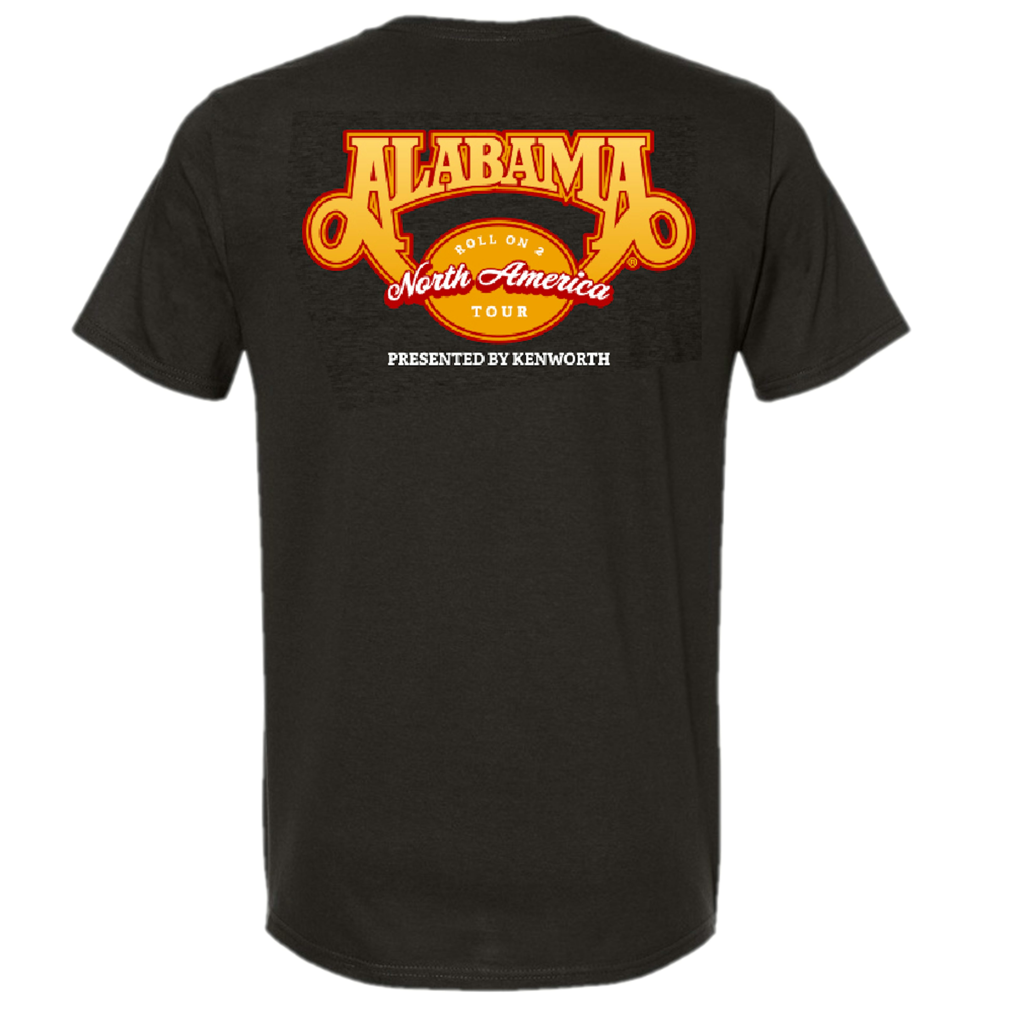 alabama roll on tour t shirt