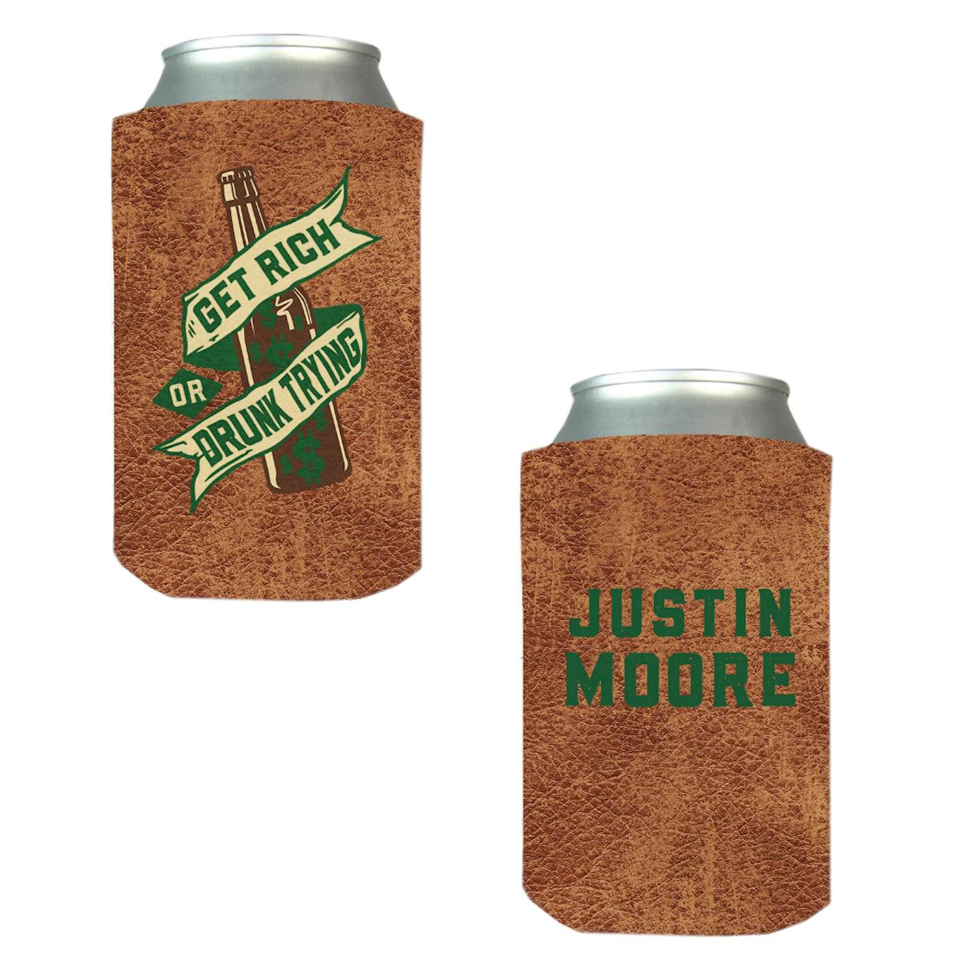Justin Moore Get Rich or Drunk Trying Coolie