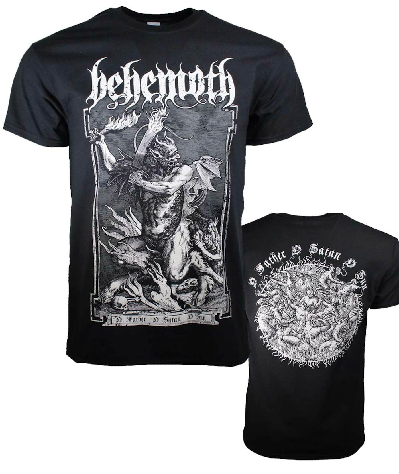 skrig en gang Uartig Behemoth T Shirt | Behemoth O Father T-Shirt