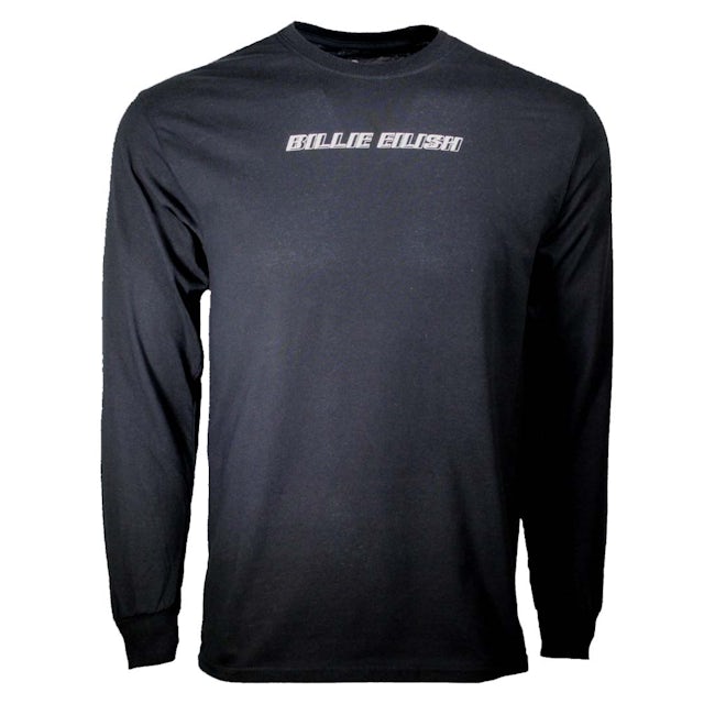 Billie Eilish T Shirt Billie Eilish Black Standard Long Sleeve T Shirt
