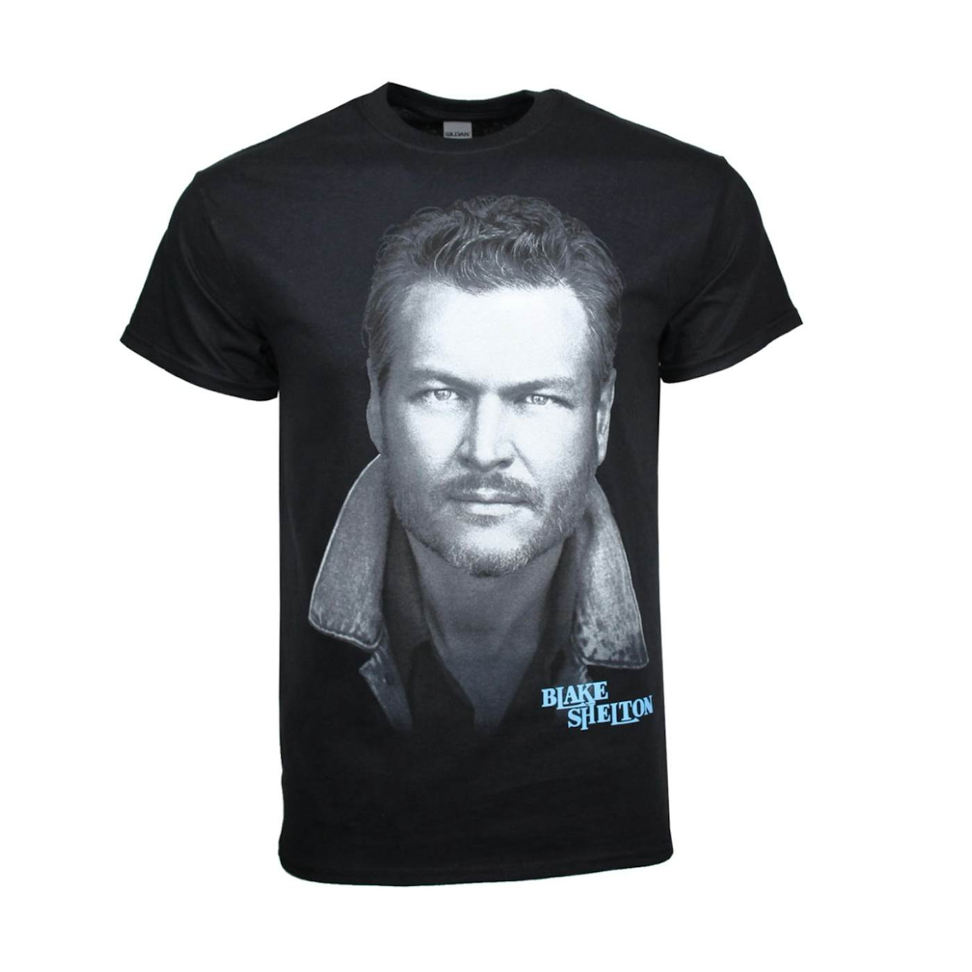 Blake Shelton T Shirt | Blake Shelton Portrait T-Shirt - Large
