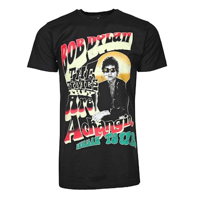 Bob Dylan T Shirt | Bob Dylan The Times Are Changing T-Shirt