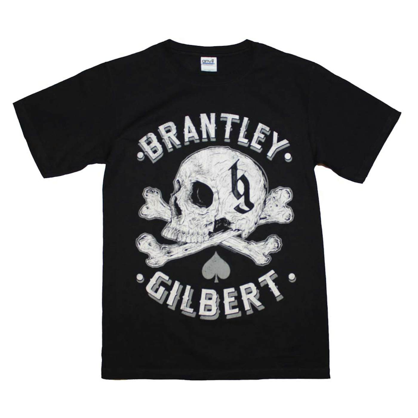 Brantley Gilbert T Shirt | Brantley Gilbert Skull T-Shirt