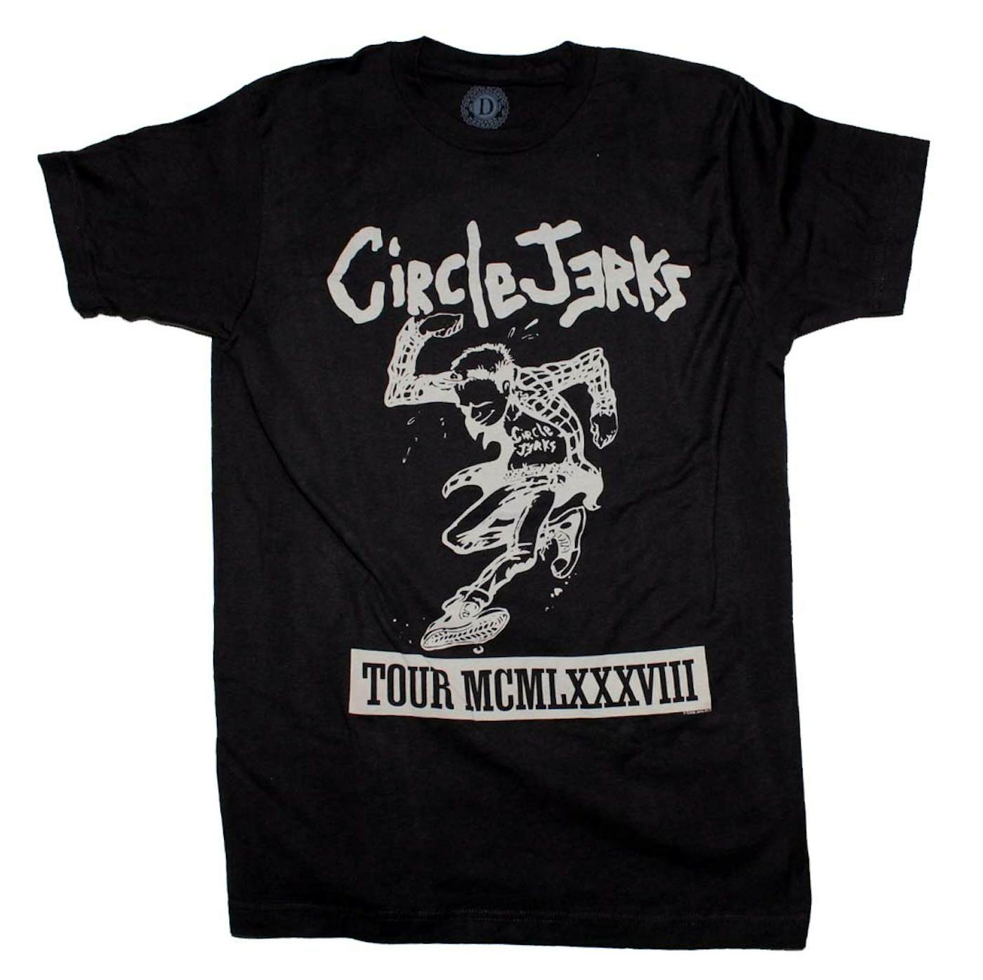 Circle Jerks T Shirt  Circle Jerks 1988 Tour T-Shirt