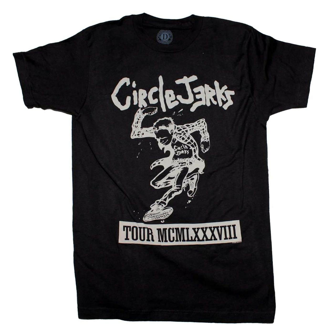 Circle Jerks T Shirt | Circle Jerks 1988 Tour T-Shirt
