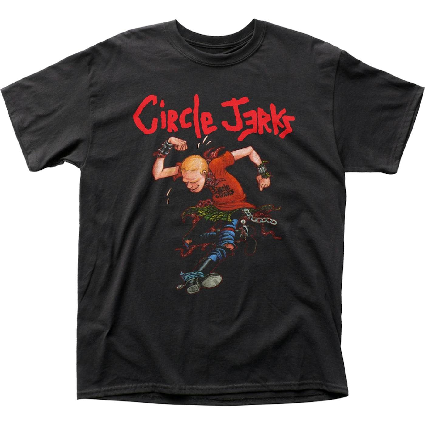 Circle Jerks T Shirt | Circle Jerks Skank Man T-Shirt