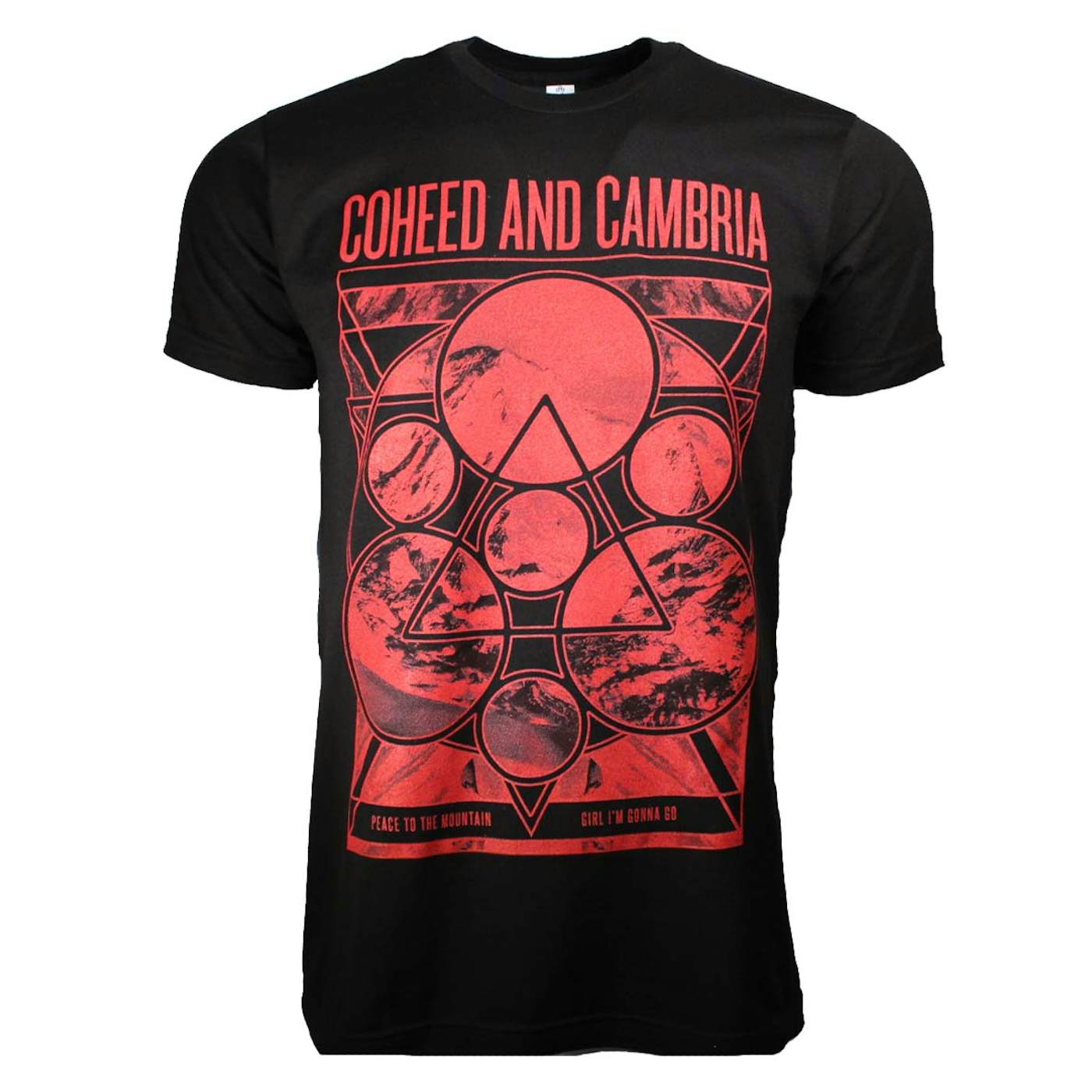 Coheed & Cambria T Shirt | Coheed and Cambria Mountain Peace T-Shirt