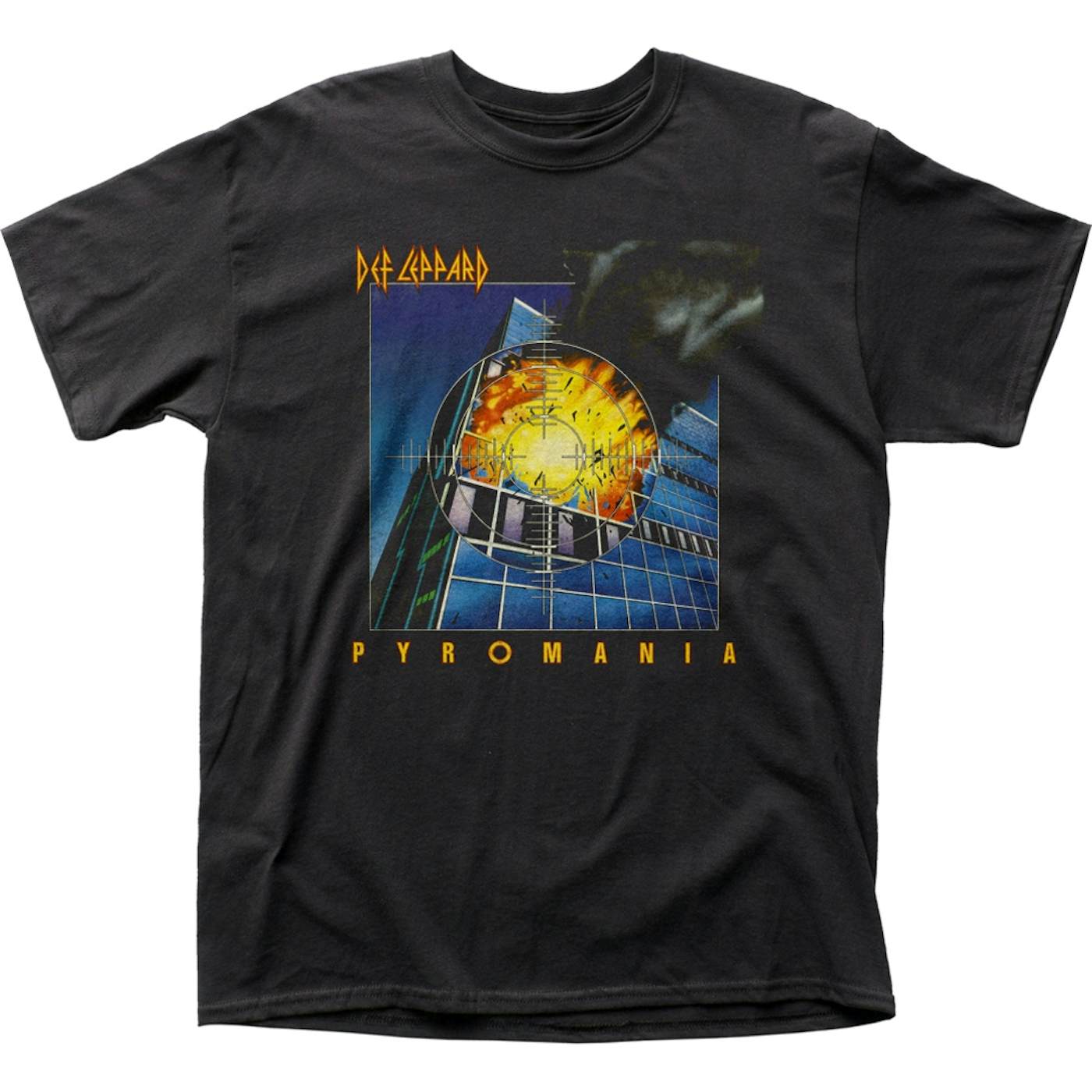 Def Leppard T Shirt | Def Leppard Pyromania T-Shirt