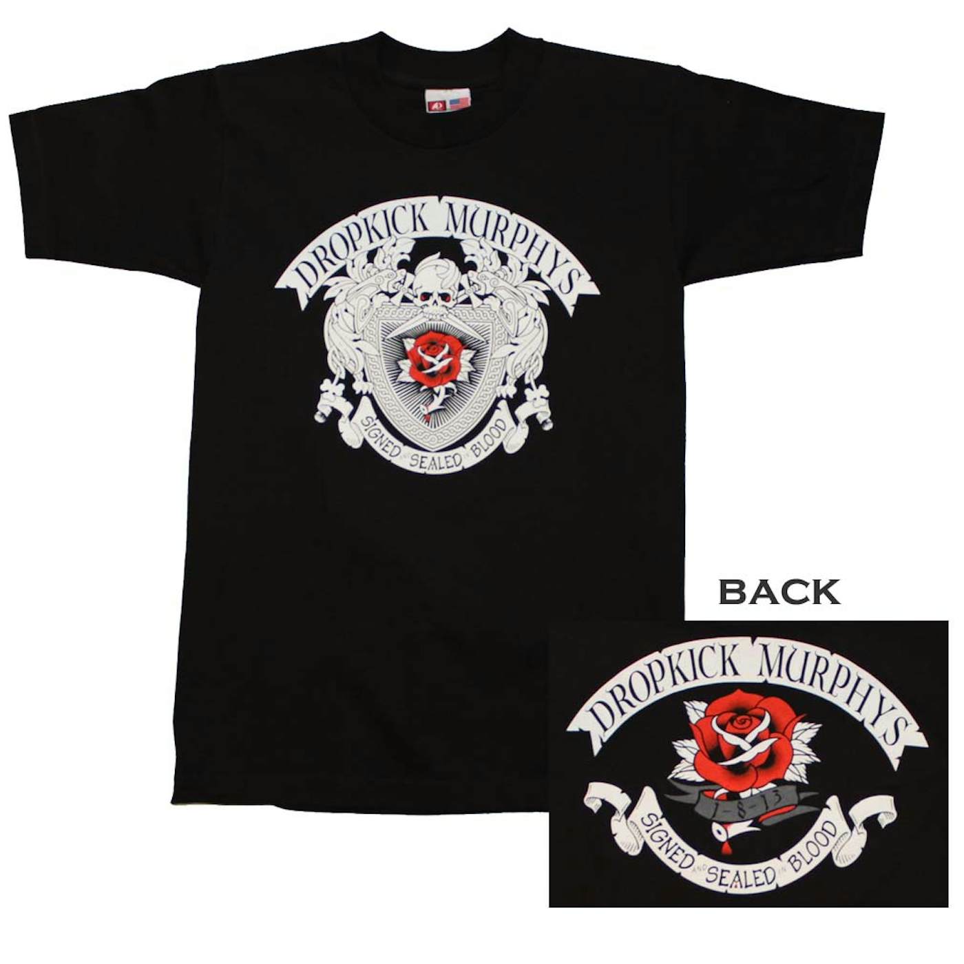 Dropkick Murphys T Shirt | Dropkick Murphys Signed and Sealed T-Shirt