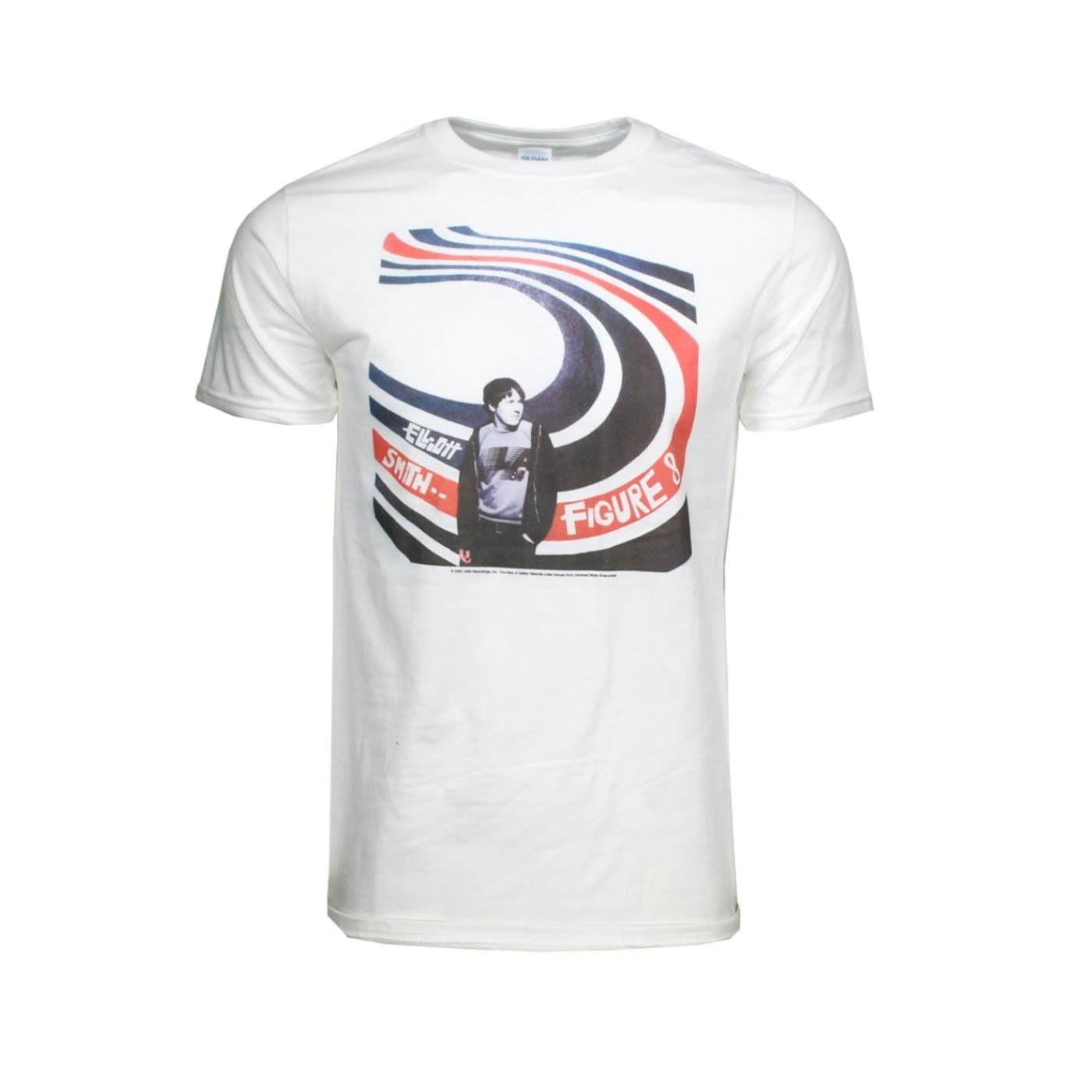 Elliott Smith T Shirt | Elliott Smith Figure 8 White T-Shirt