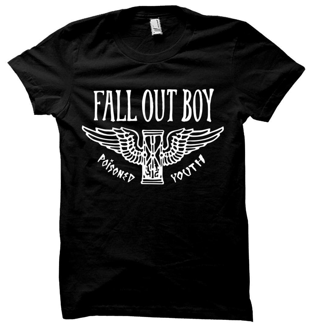 Fall Out Boy T Shirt Fall Out Boy Poisoned Youth Hourglass TShirt