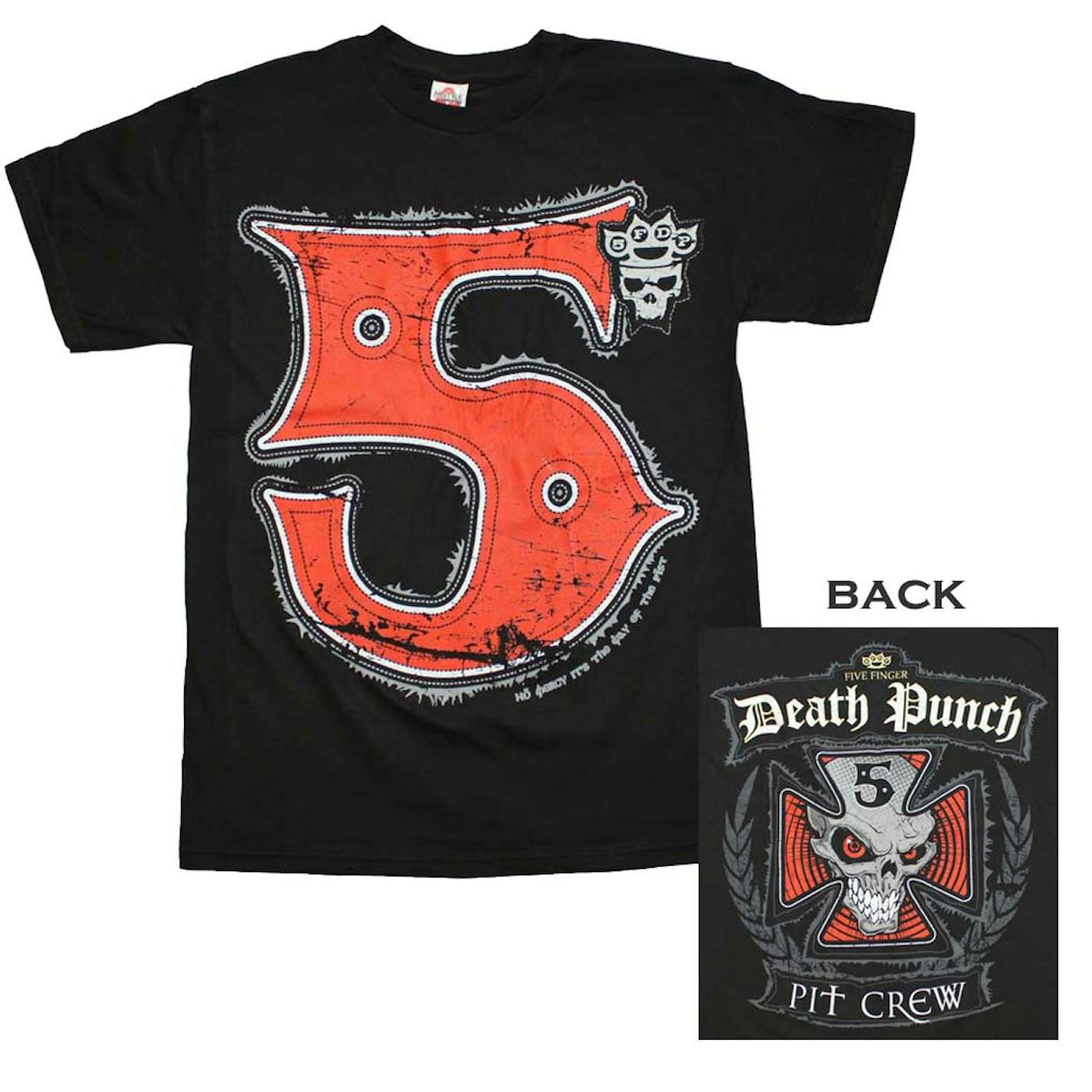 Five Finger Death Punch T Shirt | Five Finger Death Punch The Crew T-Shirt