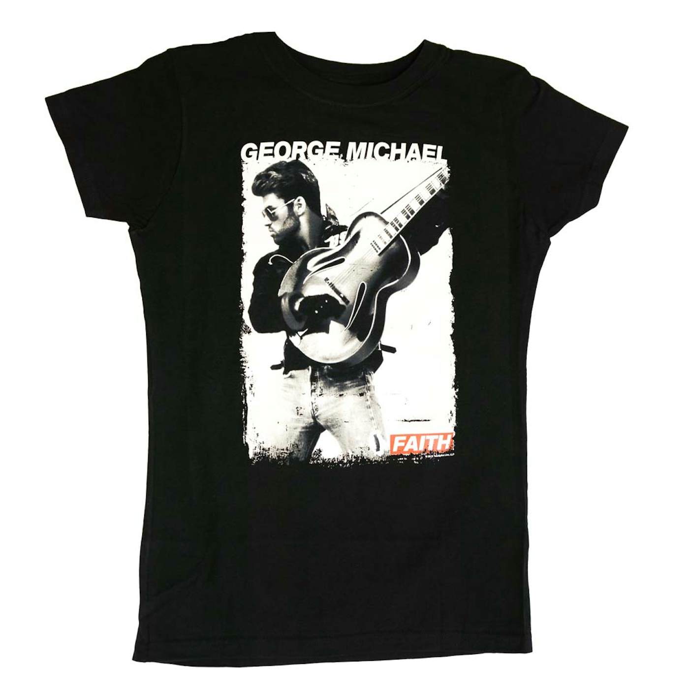 George Michael T Shirt | George Michael Faith Photo Juniors Tee