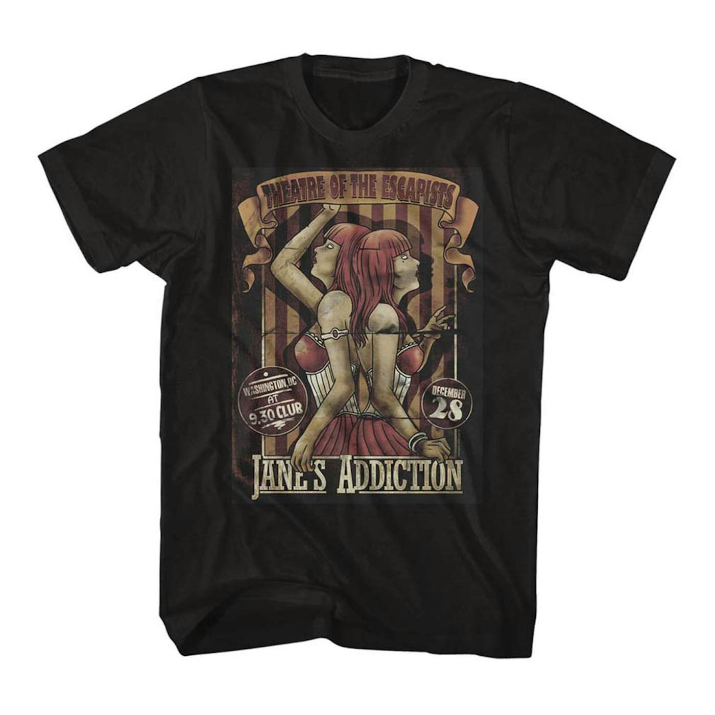 Jane's Addiction T Shirt | Janes Addiction Siamese Twins T-Shirt