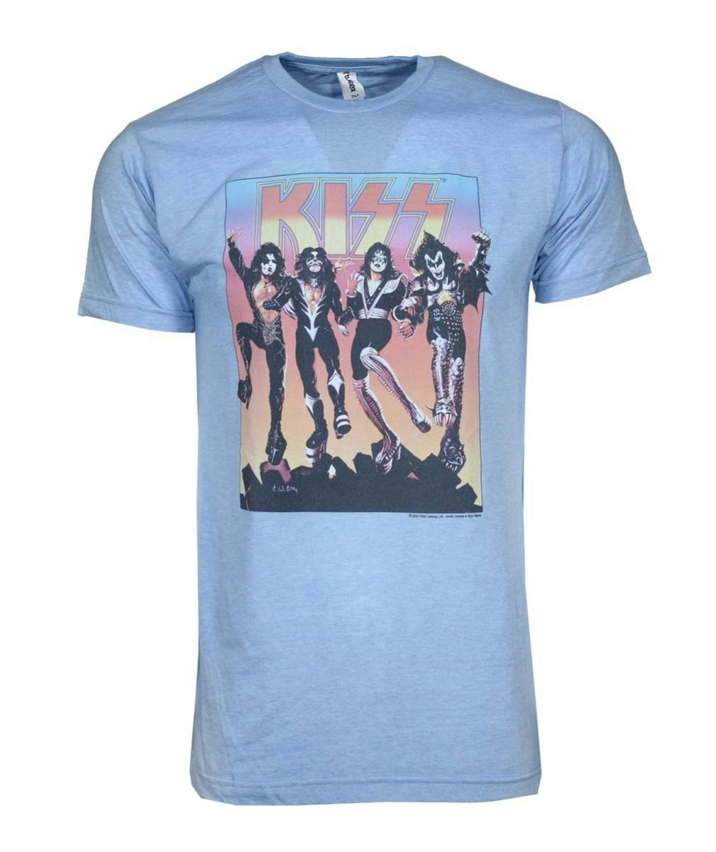 KISS T Shirt | KISS Vintage Inspired Destroyer Fitted Jersey