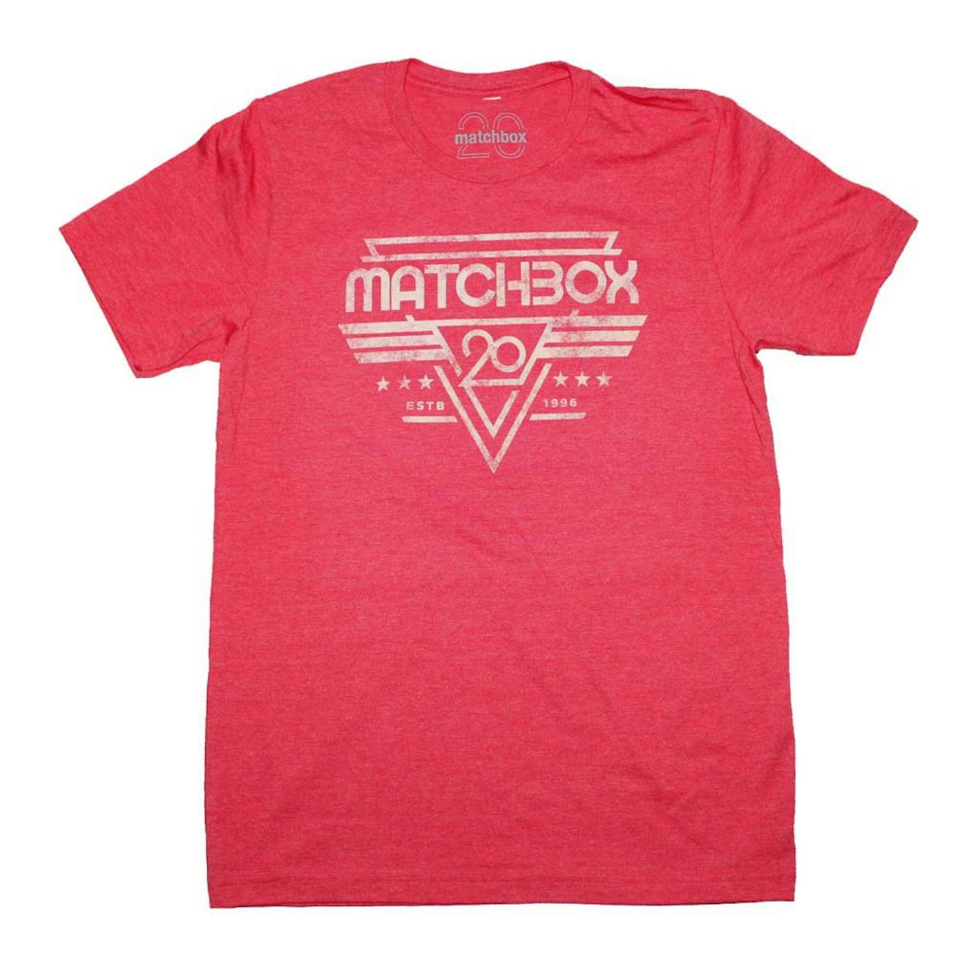 Matchbox 20 T Shirt | Matchbox 20 Alpha Crest T-Shirt