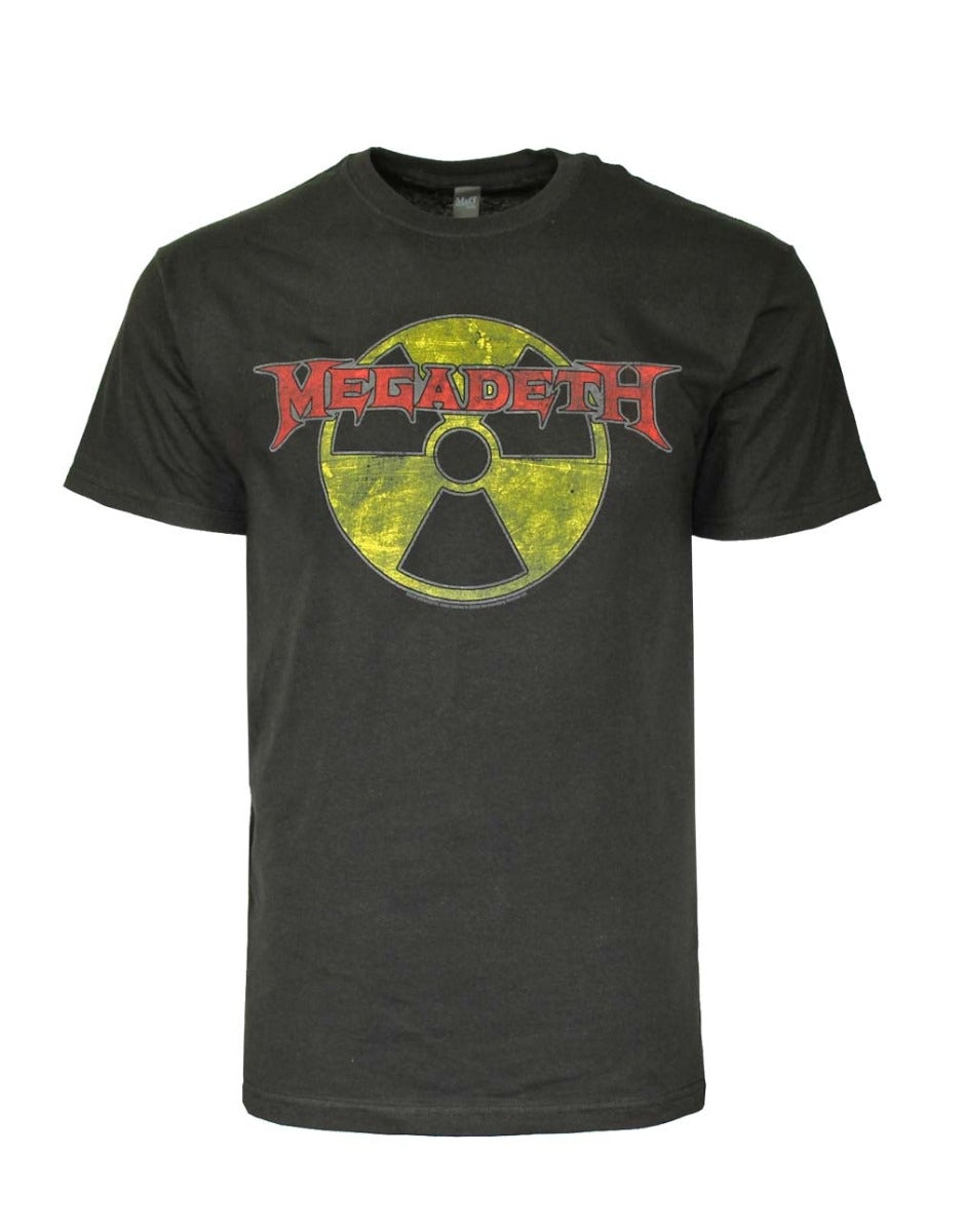 Megadeth T Shirt | Megadeth Radioactive Yellow T-Shirt