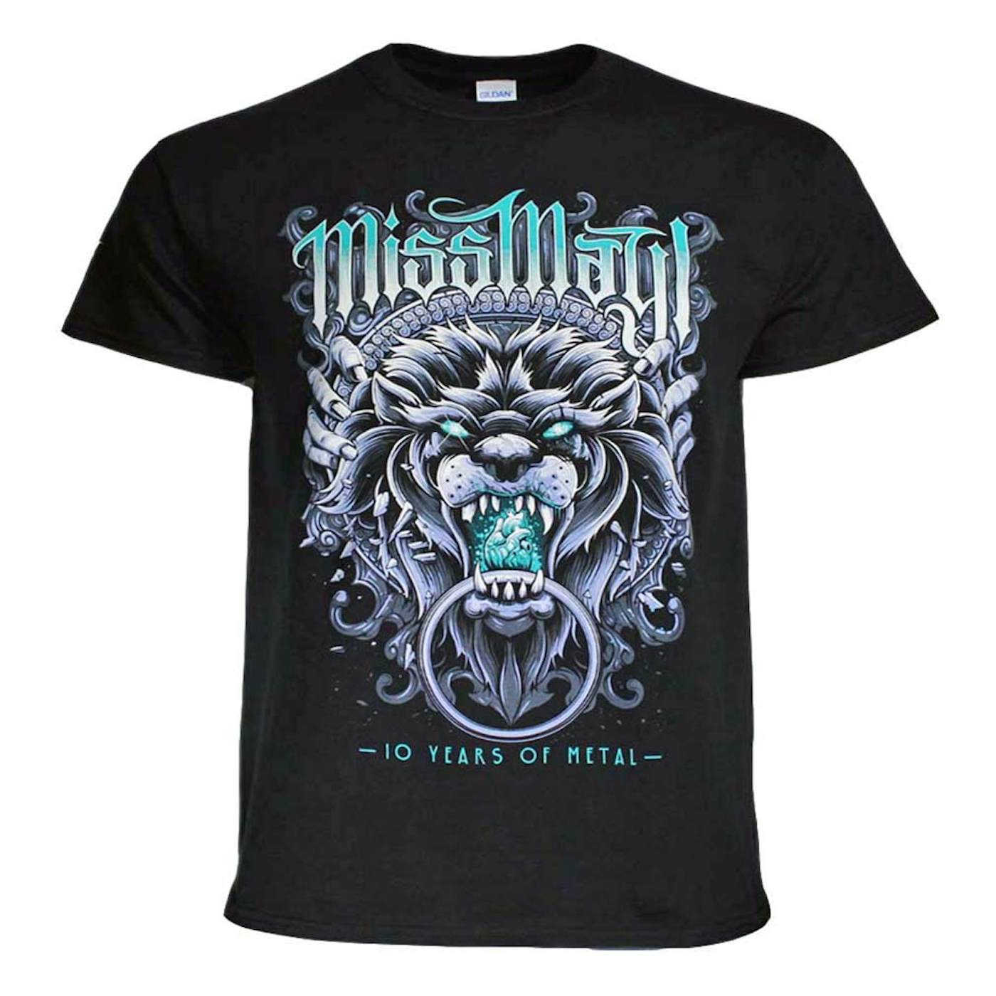 Miss May I T Shirt | Miss May I 10 Years of Metal T-Shirt
