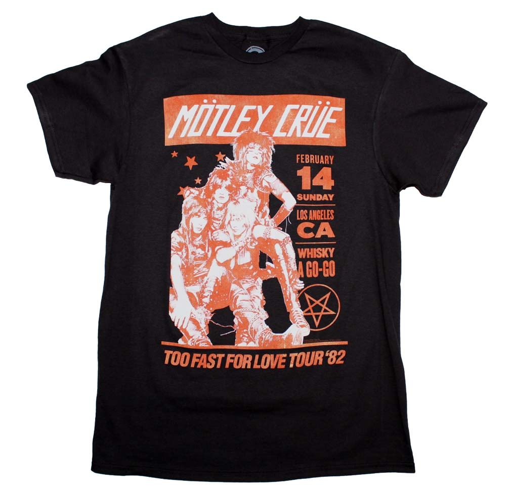 motley crue cropped shirt