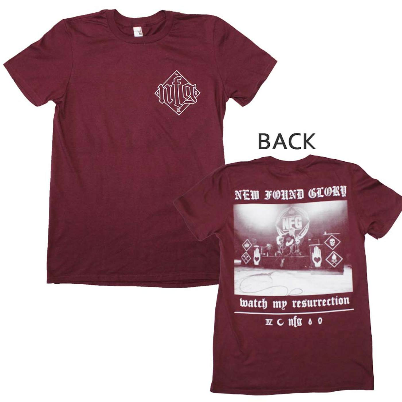New Found Glory T Shirt | New Found Glory Death Jump T-Shirt