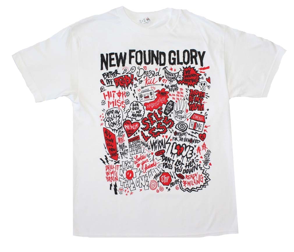 New Found Glory T Shirt | New Found Glory Hits T-Shirt