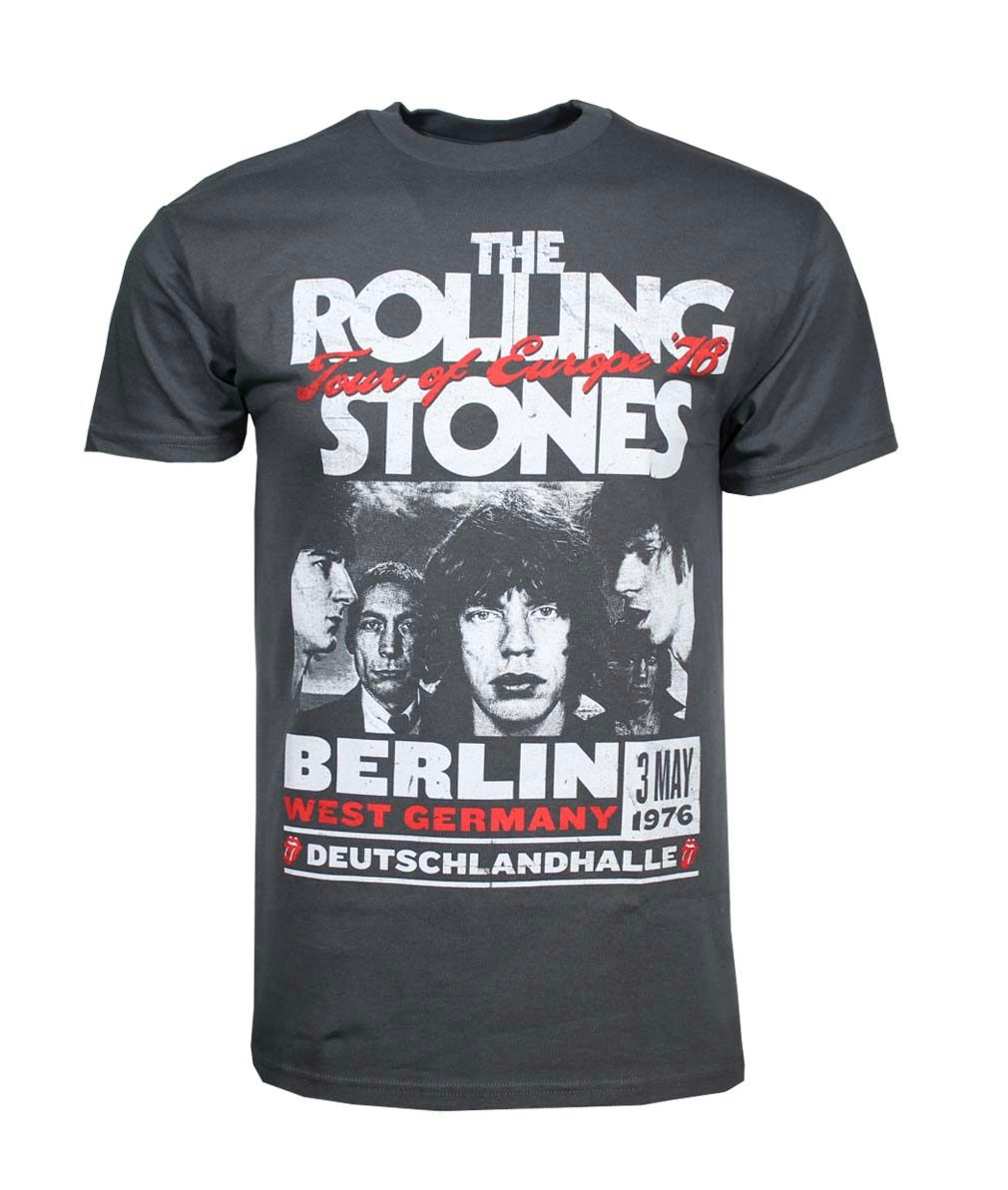 The Rolling Stones T Shirt | Rolling Stones Europe 76 T-Shirt