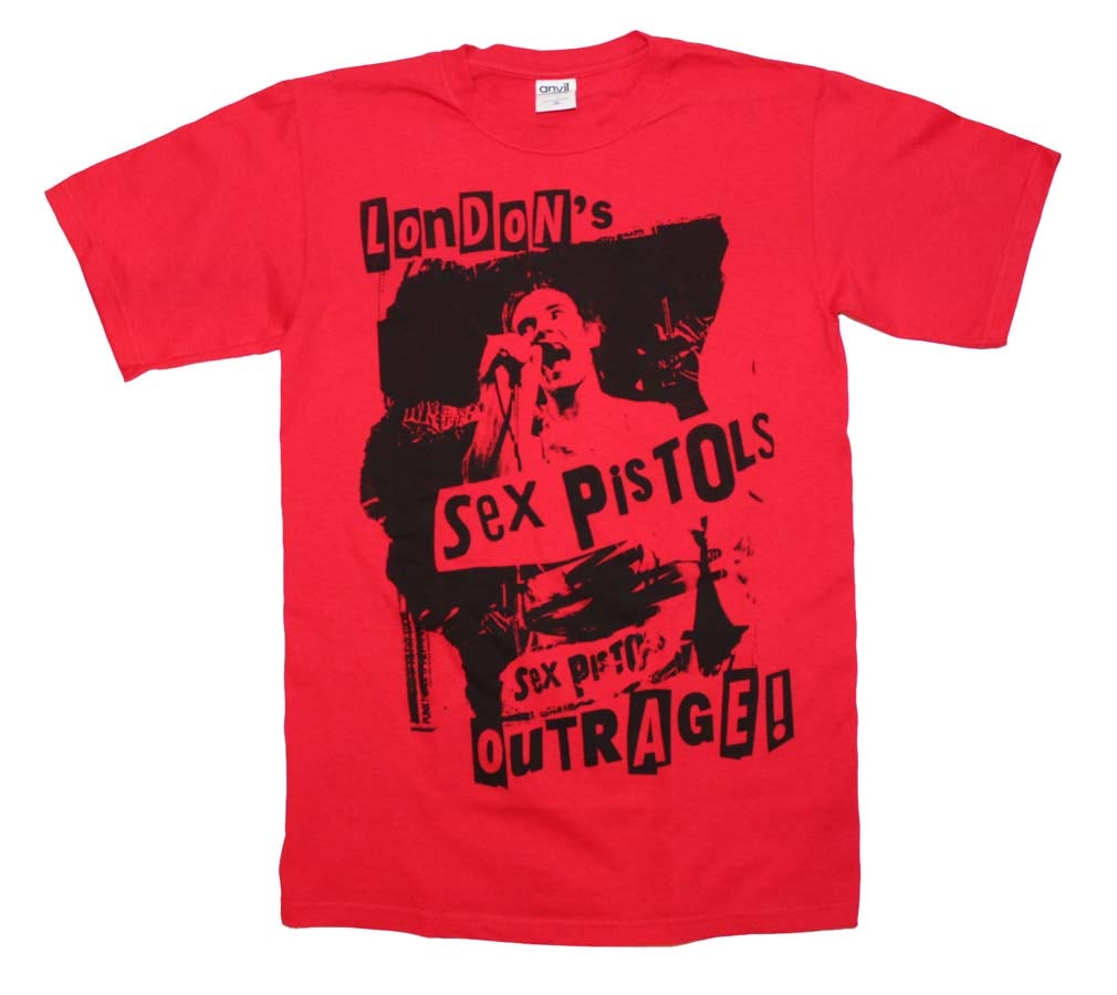 Sex Pistols T Shirt | Sex Pistols London's Outrage T-Shirt