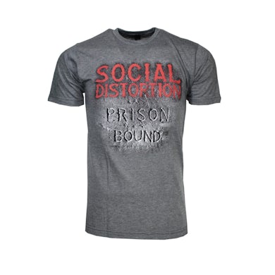 Social Distortion T Shirt | Social Distortion Prison Bound T-Shirt