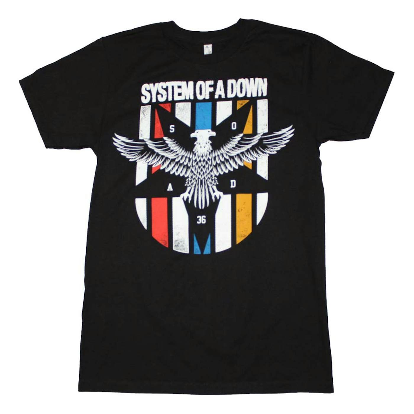 System of a Down T Shirt | System of a Down Eagle Colors T-Shirt