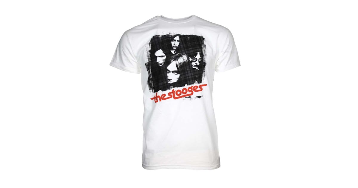 molekyle Vaccinere Sympatisere Iggy Pop T Shirt | The Stooges Group Shot T-Shirt