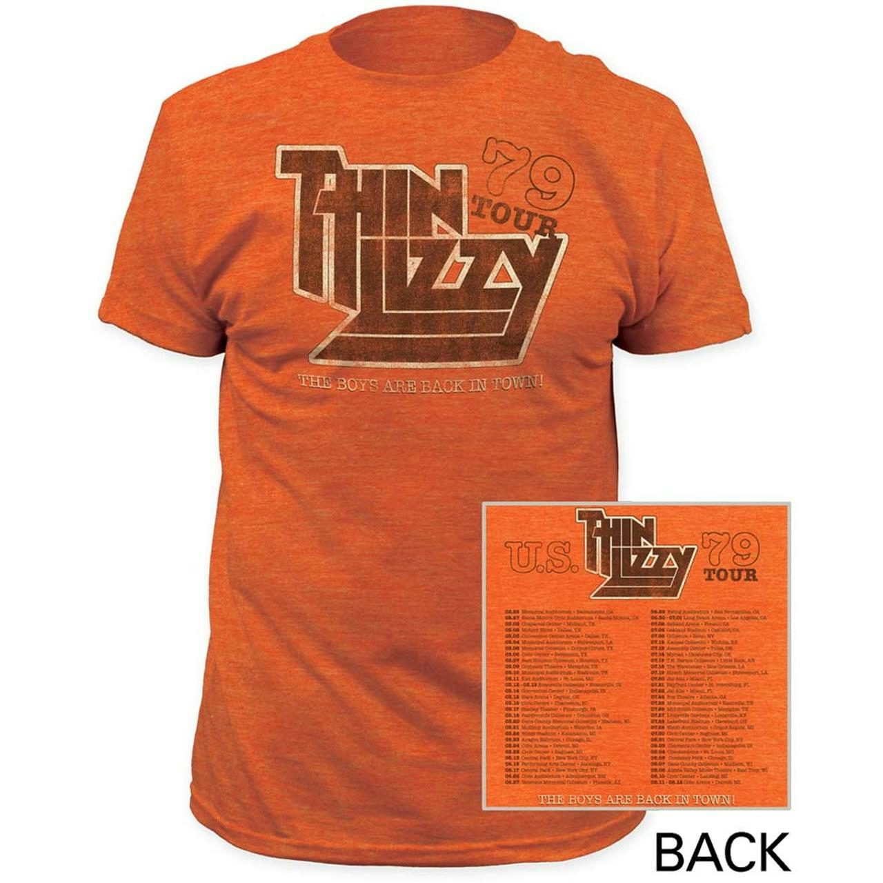 thumbnail image 2 of Thin Lizzy Logo White T-Shirt – Rock & Metal Merch | Worldwide Delivery 2 of 13