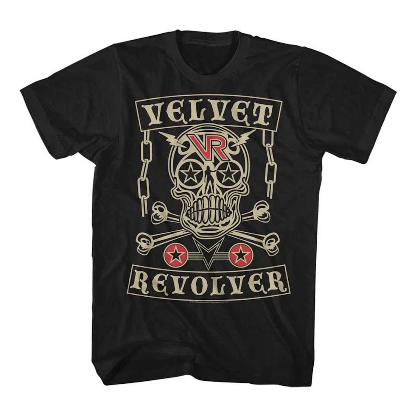 Velvet Revolver T Shirt | Velvet Revolver Skull T-Shirt
